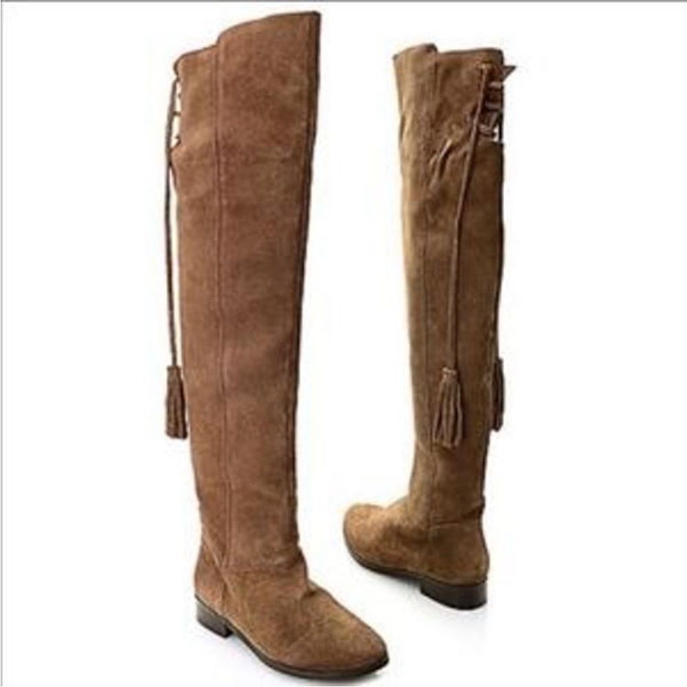 Musse & cloud taupe suede April boots